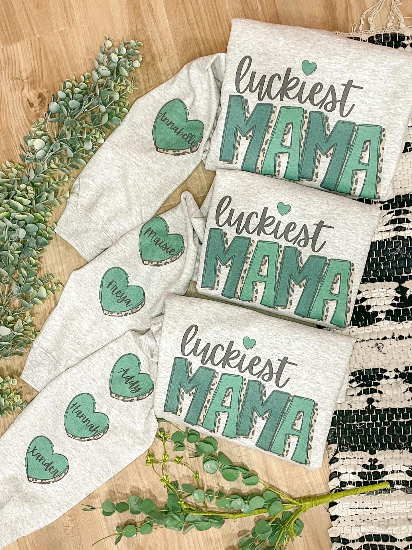 Luckiest mama sweatshirt