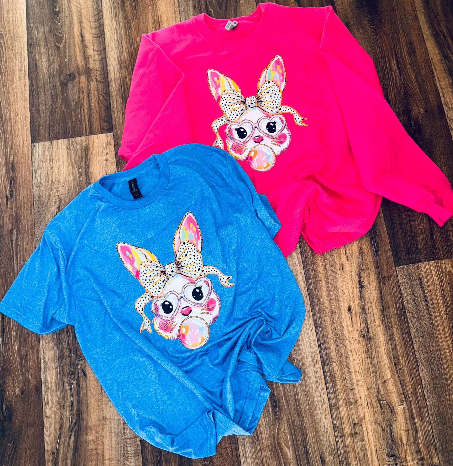 Easter Bunny with Bubble shirt