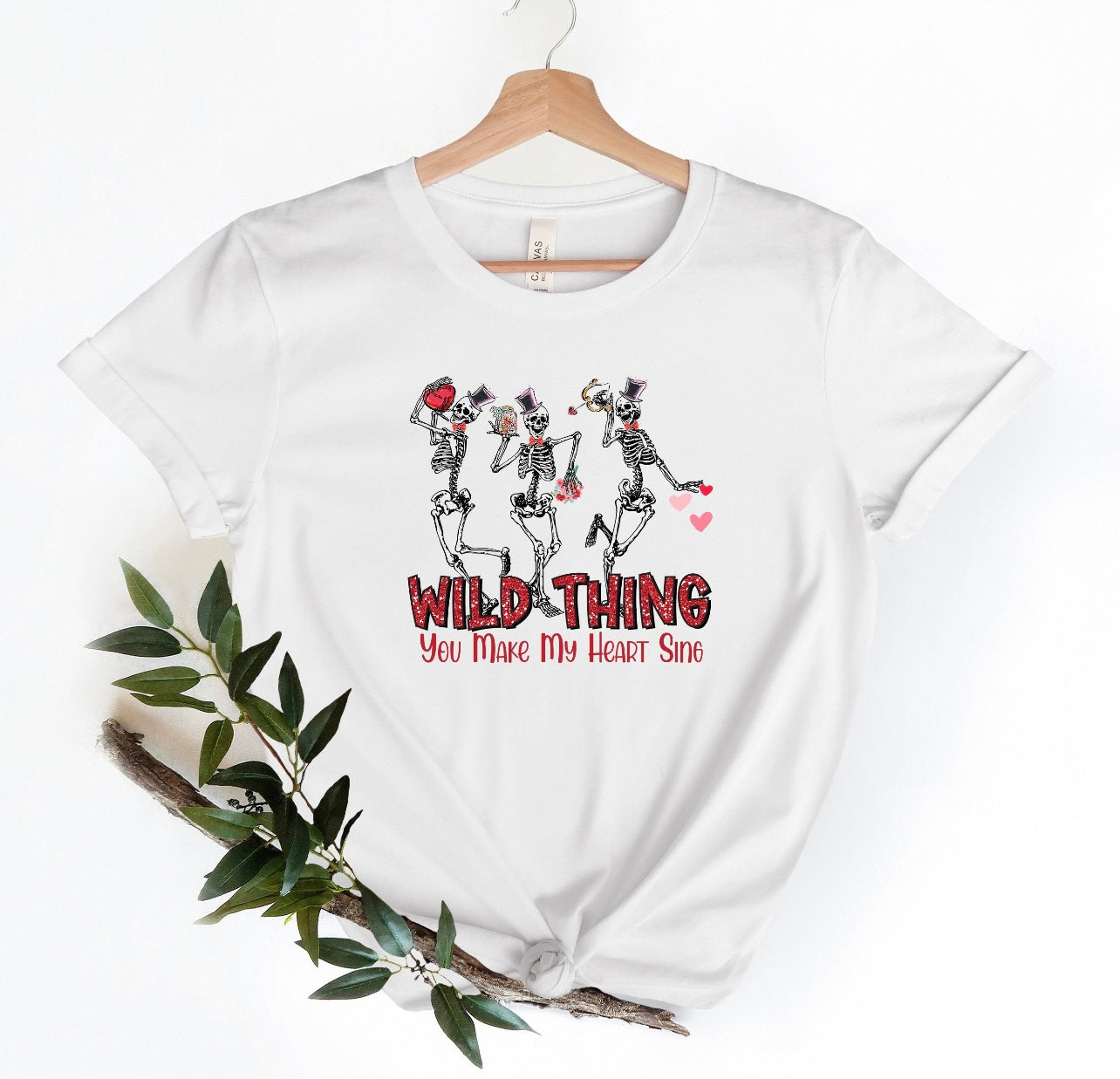 Wild thing you make my heart sing tee/sweatshirt