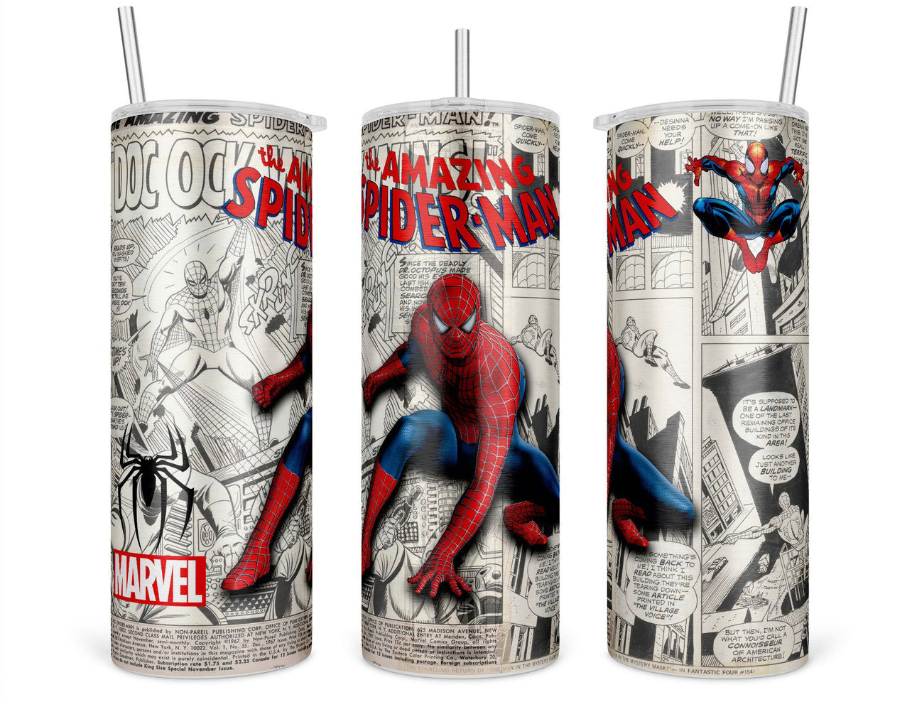 Spider-Man tumbler
