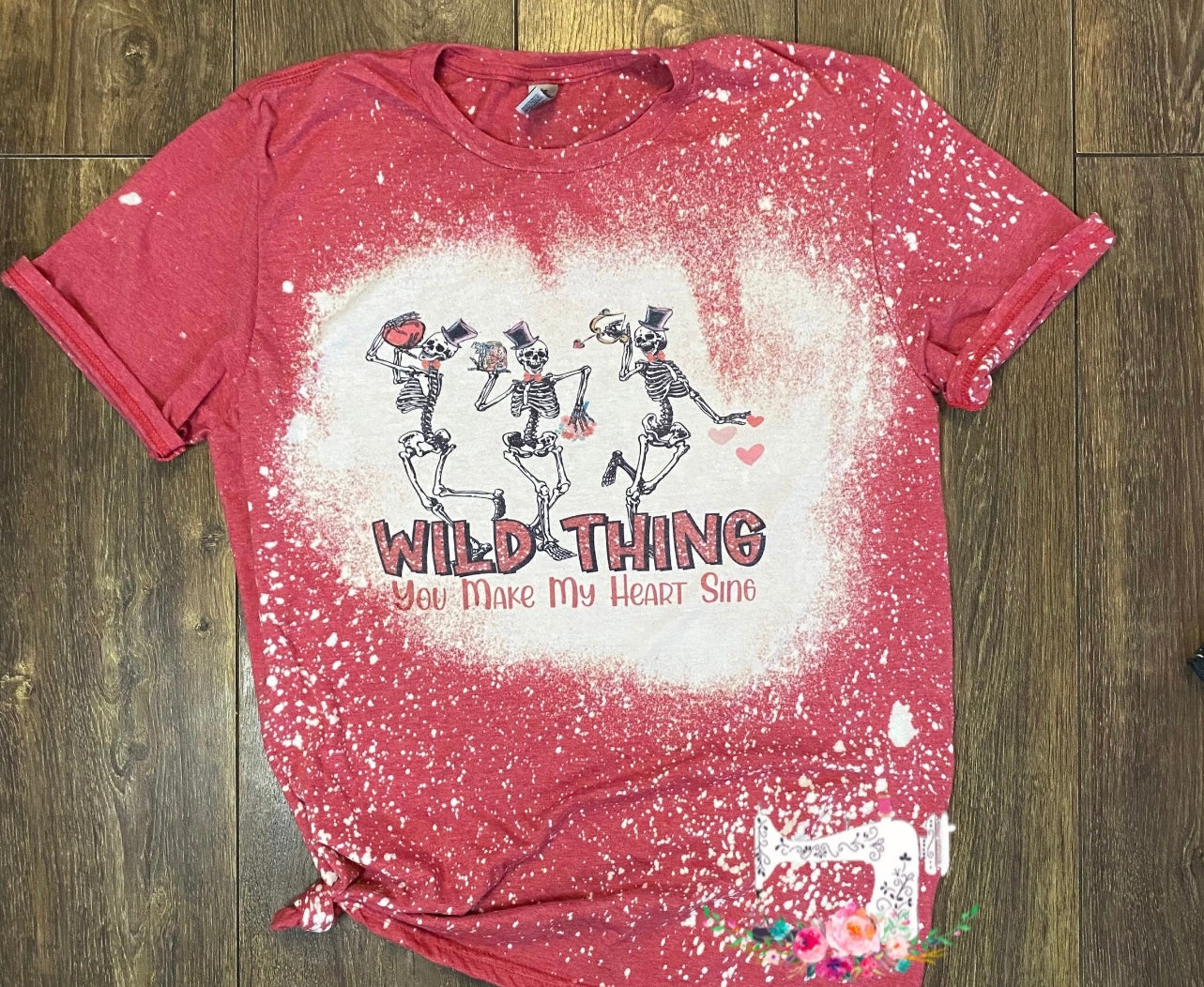 Wild thing you make my heart sing tee/sweatshirt