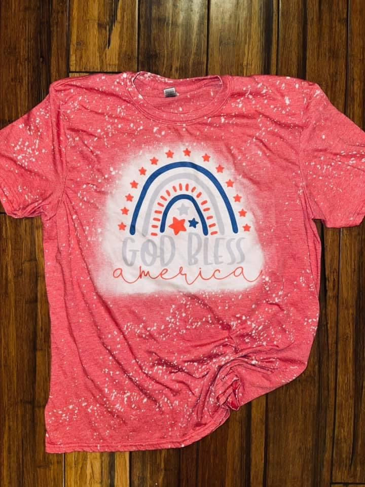 God bless America tee