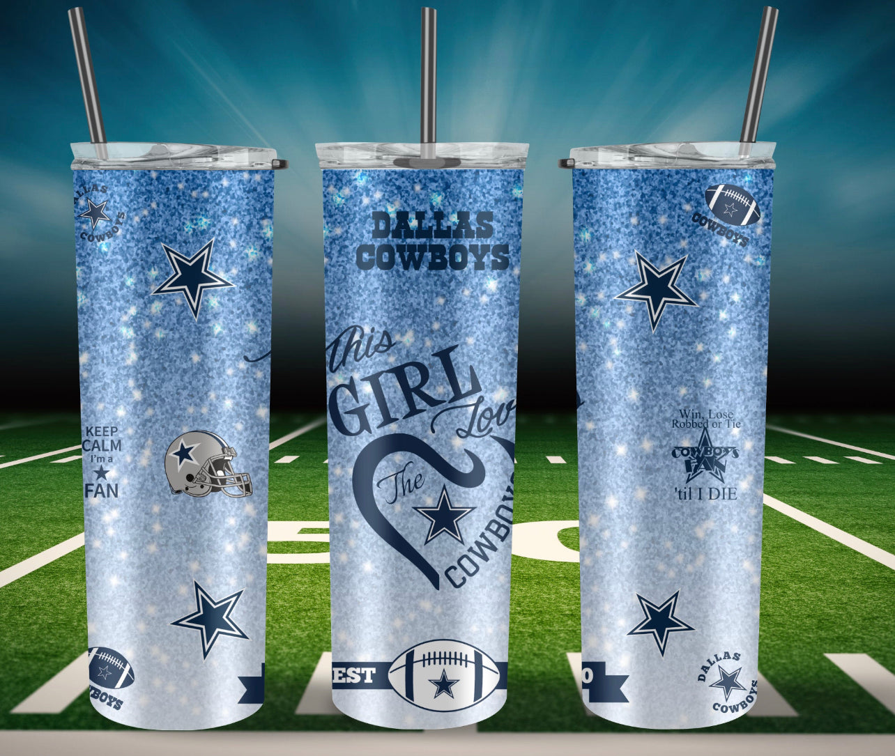Cowboys tumbler