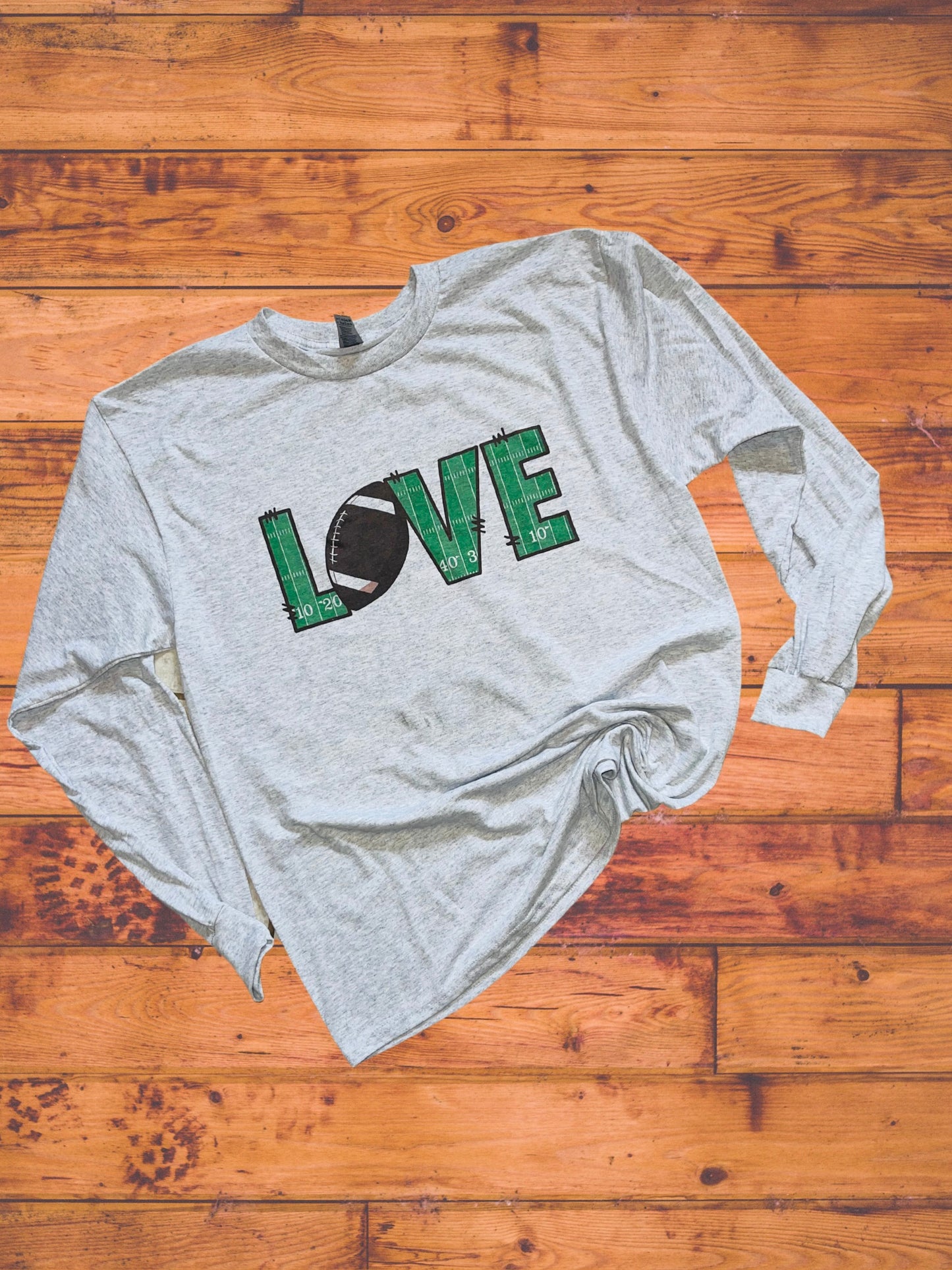 Love football tee