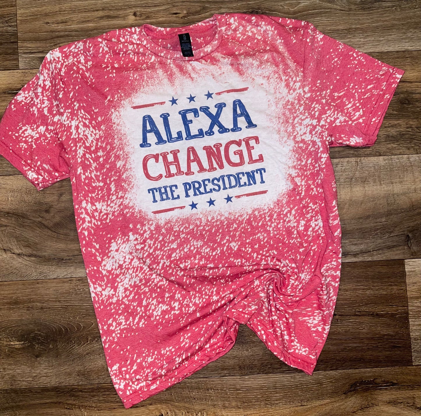 Alexa change the president tee