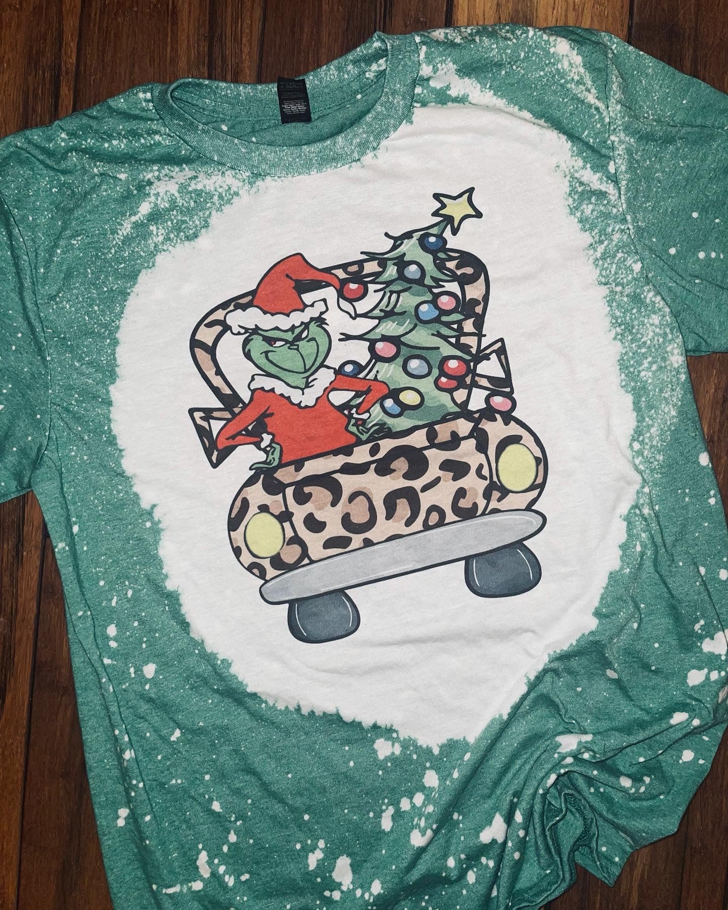 Grinch truck tee