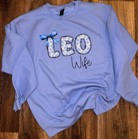 LEO wife shirt