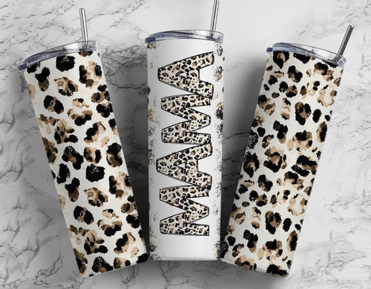 Mama leopard tumbler