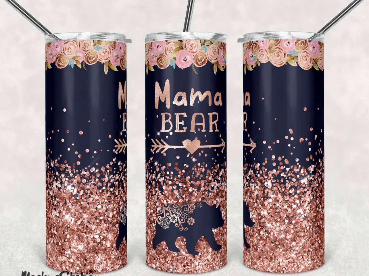 Mama bear tumbler