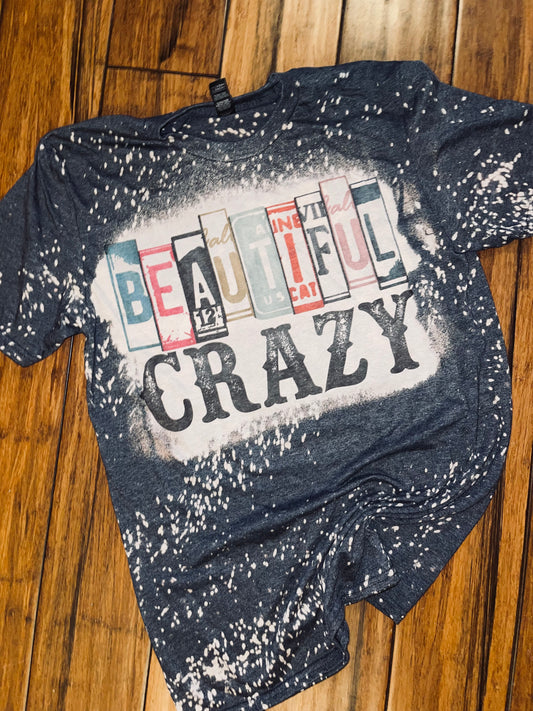 Beautiful crazy bleached tee