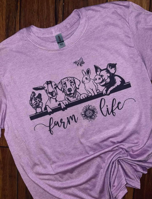 Farm life tee