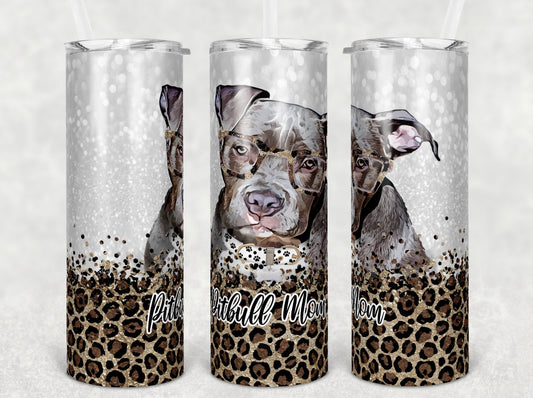 Pitbull mom tumbler