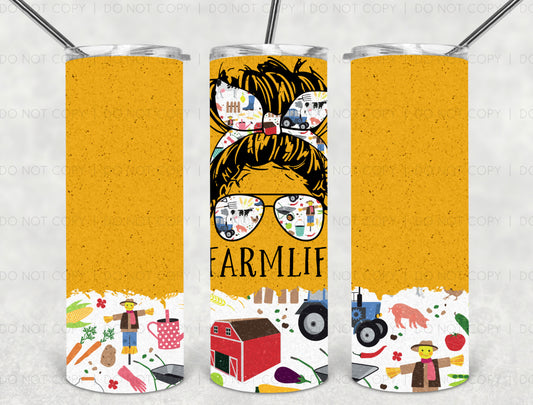 Farm life tumbler