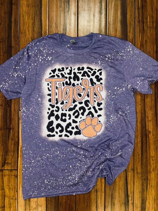 Clemson Tigers bleached tee