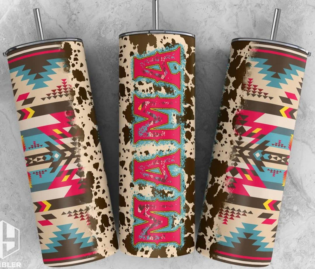 Aztec mama tumbler