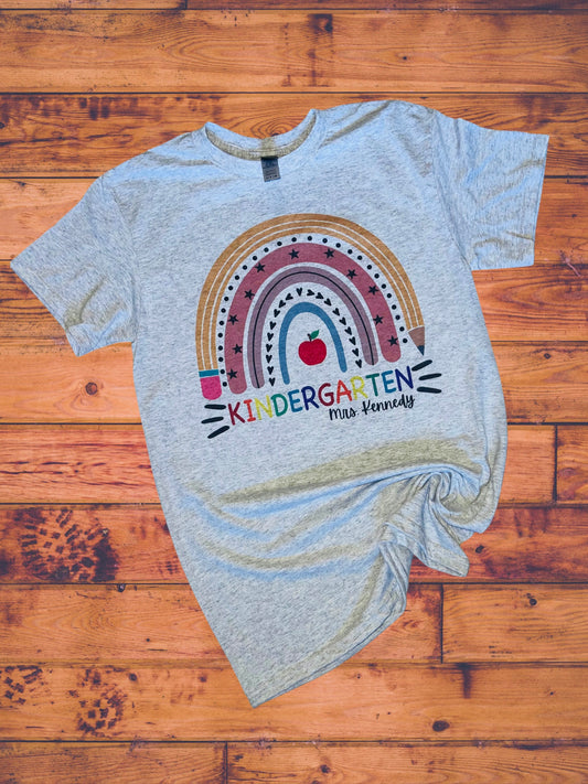 Kindergarten teacher tee