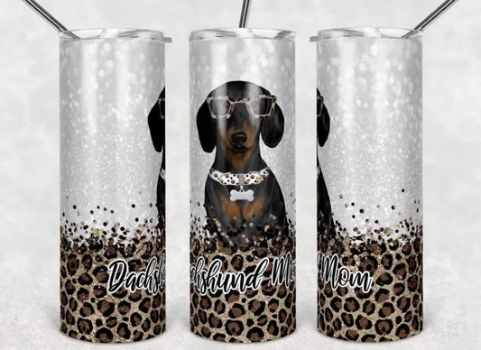 Dachshund mom tumbler