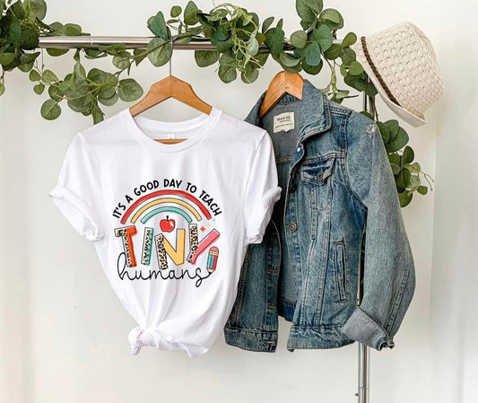 It’s a good day to teach tiny humans tee