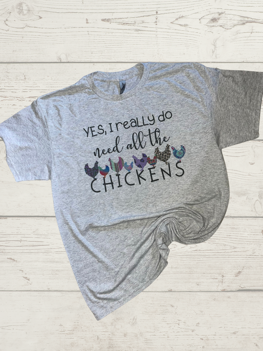 Yes I really do need all the chickens