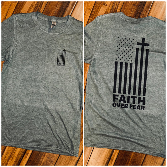 Faith over fear tee