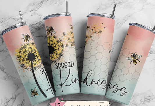 Spread kindness tumbler