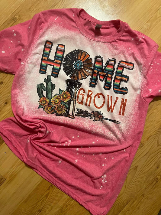 Home grown bleached tee